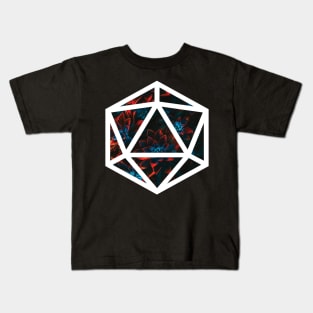 D20 Decal Badge - Potent Poison Kids T-Shirt